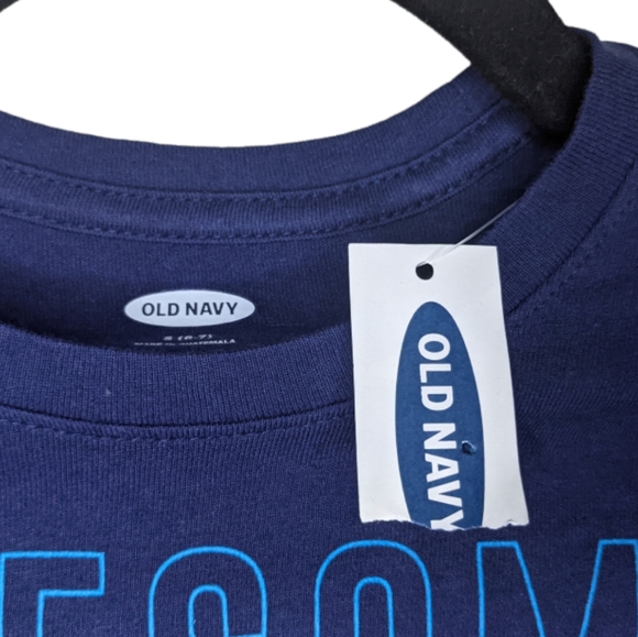 NWT Old Navy Girls Awesome Graphic Curved-Hem Tee 👕💥✨ - Picture 5 of 7